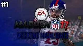Madden NFl 17 UT Weekend Highlights - Insane Runs and Passing Touchdowns