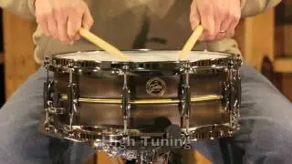 Gretsch Gold Series Snare Drum Brushed Brass 5.5x14