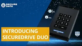 Introducing SecureDrive&trade; DUO military-grade, encrypted storage for the Enterprise.