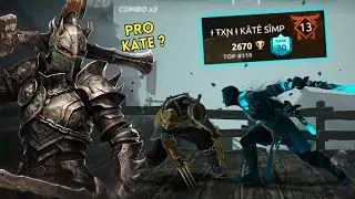 Кейт *СИМП* Как он играет с Кейт? 🔥|| *Потрясающее возвращение* || Shadow Fight 4 Arena