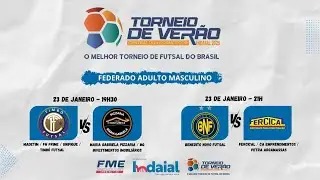 🔴 AO VIVO | 8ª Rodada do 39º Torneio de Verão de Indaial – Central dos Cosméticos