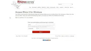 Получение лицензии Rhino 5