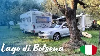 LAGO di BOLSENA 🇮🇹Agricamping Monterotondo. Италия, Italia, Włochy  (vlog#60)/zolciaki