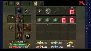 Forgotten tales - NewMap - RANGER (Daily Quest) Bring 3 Worm-Skins  - Reward = +1 LEVEL + Xtra-HPpot