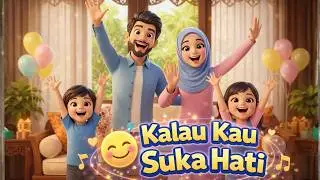 Lagu Kalau Kau Suka Hati | Lagu Anak Indonesia | Animasi 3D