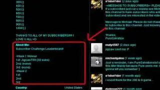 Subscriber Challenge Week 1 & 100 Subs !!!