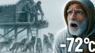 At &ndash;71&deg;C, A Wolf Pack Surrounded Their Home&hellip; What These Humans Did Shocked Everyone!