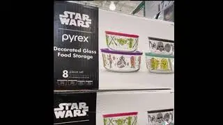 Pyrex Star Wars (Black Box) 8pcs food storage