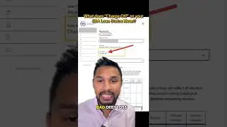 They have been charging off SBA loans but does it mean it&rsquo;s forgiven? #greenscreen #sba #loan #eidl