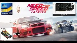 (comprei uma rx 580)live jogando need for speed payback