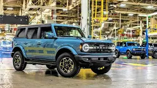 Новый Ford Bronco 2021 года - внедорожник с приключениями на бездорожье