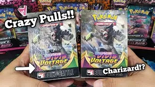 Opening 2 Pokemon Vivid Voltage Build And Battle Boxes!! (Crazy Pulls!)