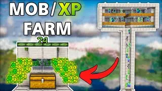 ИДЕАЛЬНОЕ руководство по фарму мобов и опыта в Minecraft 1.21