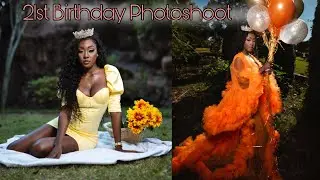GRWM / 21st Birthday Photoshoot Vlog + Pictures