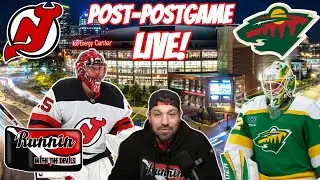 NJ Devils vs. Minnesota Wild Post-Postgame LIVE! 3/29/25 NICO HISCHIER HAT TRICK!