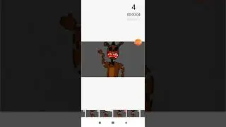 Stuffed Freddy animation