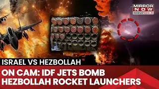 On Cam: IDF Jets Attack Hezbollah Rocket Launchers In Nabatieh After 'No Action' From Lebanese Army