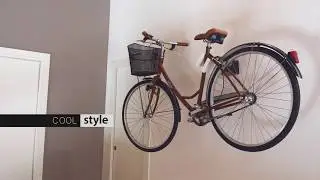 Pr&eacute;sentation de la fixation murale de v&eacute;lo Cool Bike Rack