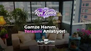 Gamze Hanım Terasını Anlatıyor - Keyif Köşeleri