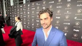Stephen Manas ('Ted Lasso') exclusive Emmys 2023 nominees reception red carpet interview