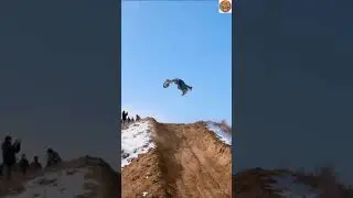 Snow Hill Challenge | देसी बाइक और साइडकार का दमदार सीन ❄️🏍️
