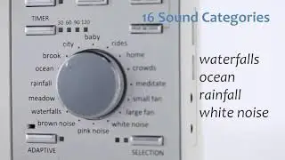 Sound+Sleep SE Special Edition High Fidelity Sleep Sound Machine with Real Non-Looping Nature Sounds