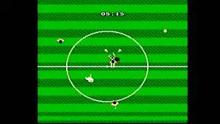 OLD TECMO SOCCER ENGLAND VS BRAZIL 8 BIT 90S GAMES