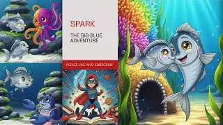 Explore the Big Blue Adventure with Spark | Kids Fantasy Story