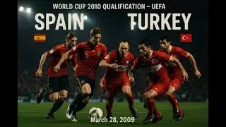 Spain vs Turkey | Full Match | World Cup 2010 Qualification | UEFA &ndash; Matchday 5 | March 28, 2009