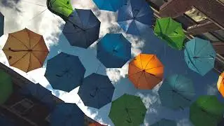 The Umbrella Sky Project, Bangor Maine