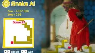 SnakeAI using Q-Learning Algorithm