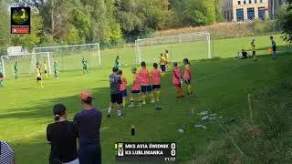 MKS Avia Świdnik 2014 vs  KS Lublinianka 1 liga Młodzika Młodszego D2 2025 lubelszczyzna