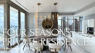 Four Seasons Private Residences Bangkok for Sale | 3BR, 2 Kitchens, Riverfront Views | Luxury Living