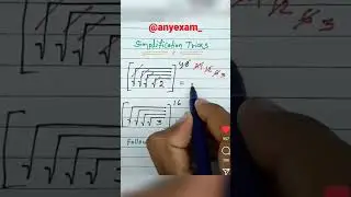 Vedic Math Trick #06 //sainik school //rashtriya military school // rimc // navodaya