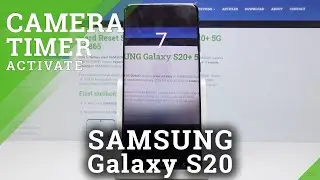Camera Timer on SAMSUNG Galaxy S20+ | How to Set Up Camera Timer