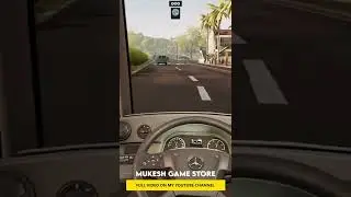 Indian Bus Simulator with  realistic cabin view #shorts #bus #gameplay