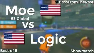 Top 10 13 y/o's in NA!? - Moe vs Logic -  Showmatch - Rocket League 1v1
