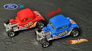 Hotwheels Ford &acute;32 Hot Rod Uno  Dos Diecast New Casting 2021