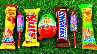 Chocolate Bar & Kinder Surprise Egg Unboxing ASMR Compilation!