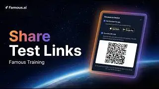 How to Share a Test Link for Your Famous.ai App