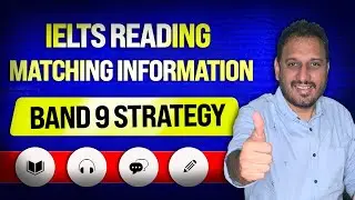 IELTS Reading Matching Information &ndash; Crack Every Question with This Strategy | #ieltsindia  #ielts