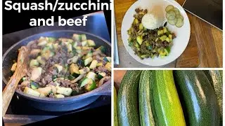 Zucchini and beef wok-recipe. Is really good with rice. michelle soriano vloggz