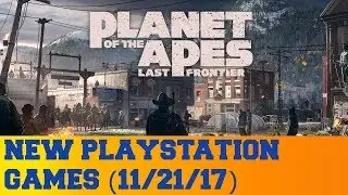 New PlayStation Games for November 21st 2017