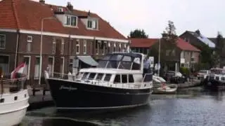 De boeg in de wind.