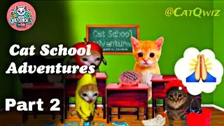 BANANA CAT'S HILARIOUS SCHOOL ADVENTURES! 🎒😹 PART 2 | MEME SERIES COLLECTION