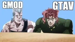 GMOD , GTA5 - Прятки JoJo Bizarre Adventure : Смешные моменты