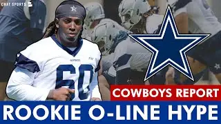REPORT: Tyler Guyton & Cooper Beebe HYPED UP By Dallas Cowboys Coaches, Players | ESPN Rookie Report
