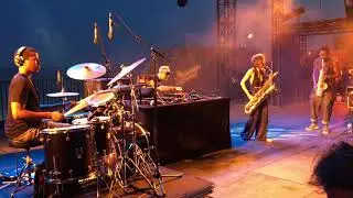 Khalab trio feat. Tamar Osborn, Moses Boyd & Shabaka Hutchings at Worldwide Festival (FR, 2019)