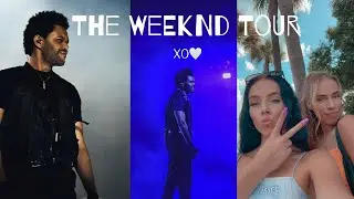 WE WENT TO THE WEEKND AFTER HOURS TILL DOWN TOUR TAMPA VLOG 🌒🖤