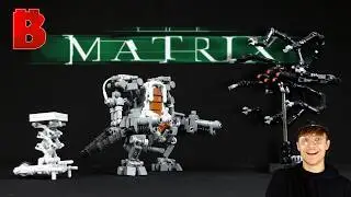 LEGO Matrix APU & Sentinel Custom builds | Minifig Scale